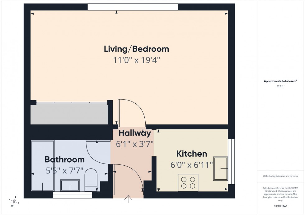 Floorplan for Westcote Road, Reading, RG30