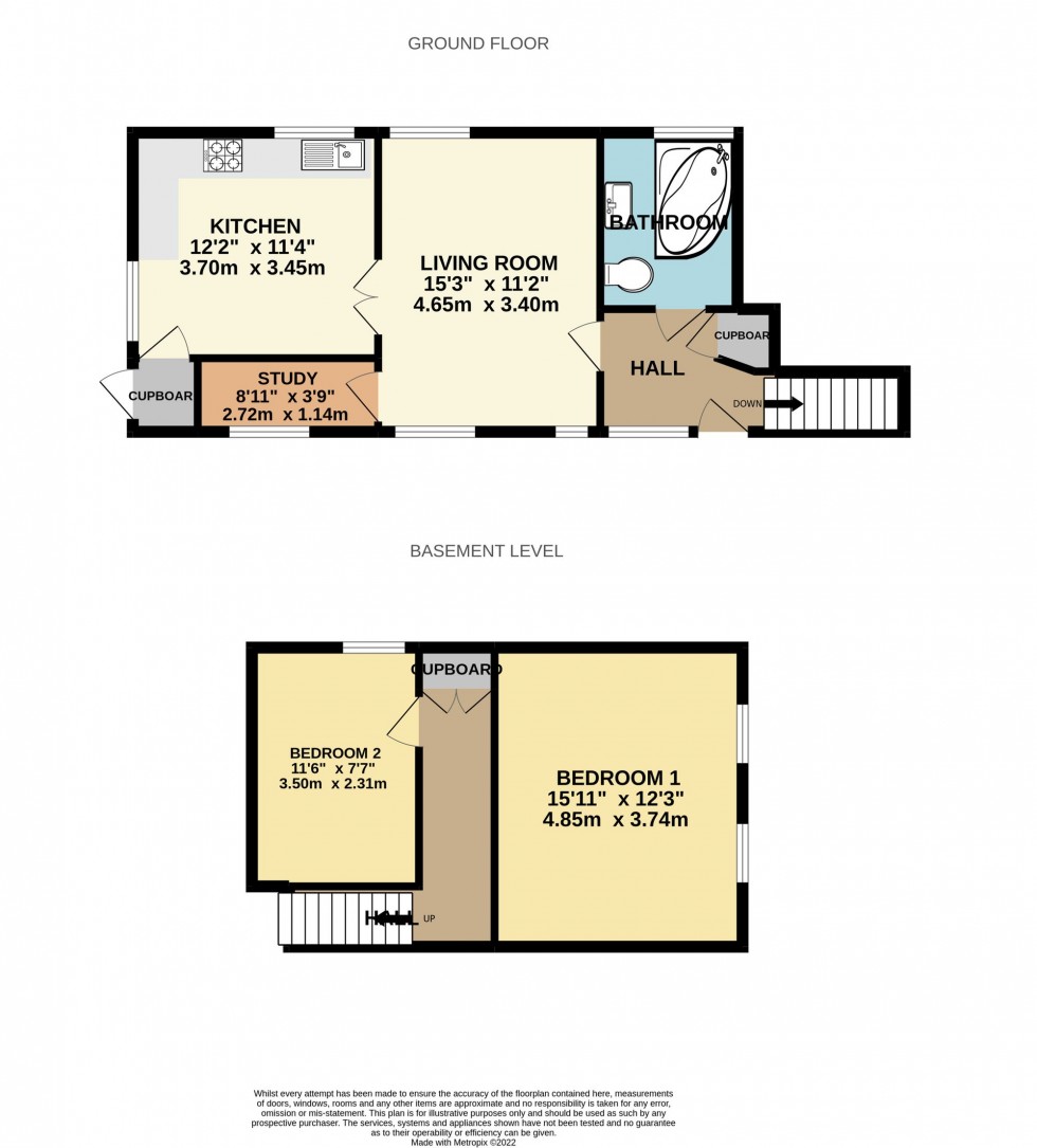 Floorplan for Castle Hill, Reading, RG1