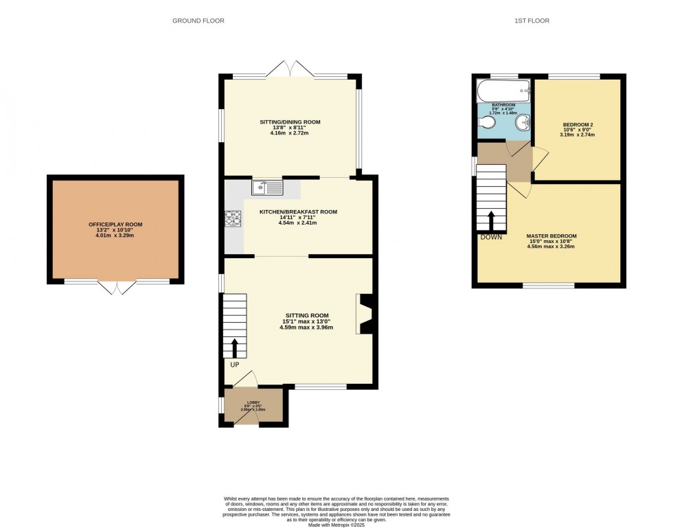 Floorplan for Callington Road, Reading, RG2