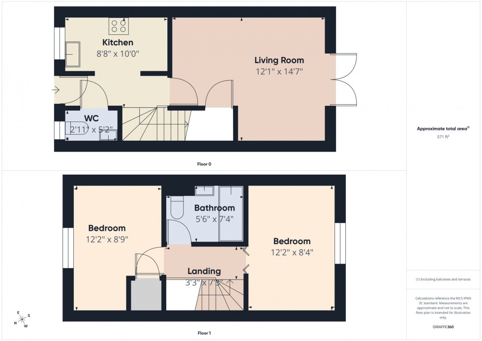 Floorplan for Regis Park Road, Reading, RG6