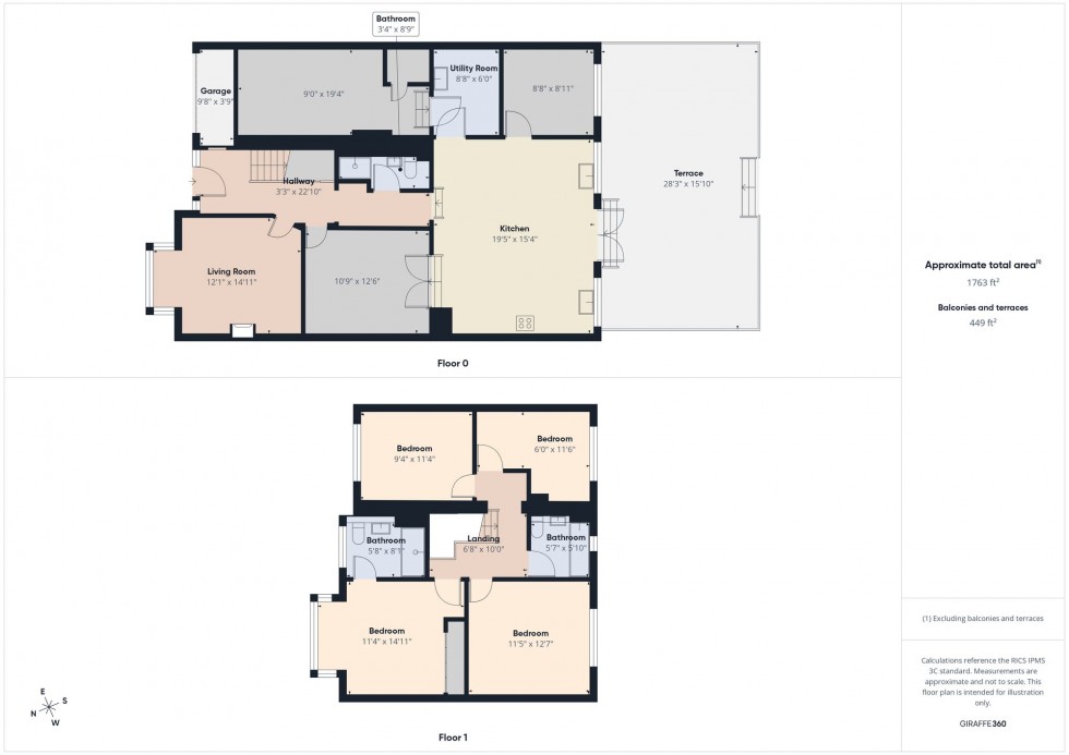 Floorplan for Bath Road, Calcot, RG31